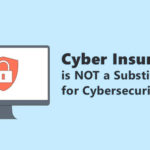 Cyber Insurance is NOT a Substitute for Cybersecurity
