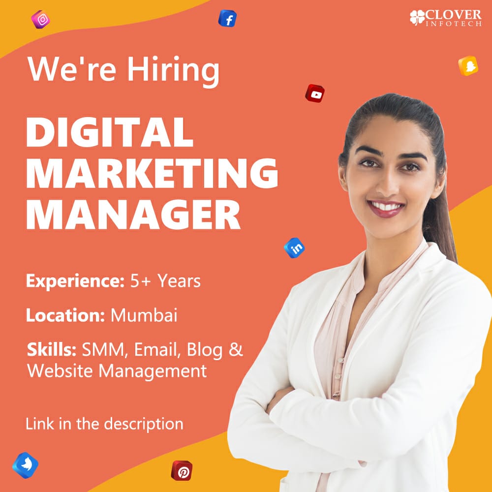 Digital Marketing Manager Job Opening in Mumbai Clover
