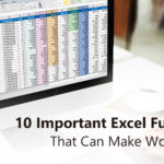 10 Important Excel Functions That Can Make Work Easier